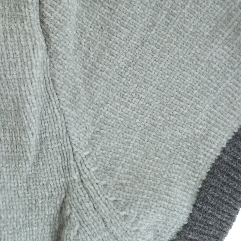 NO BRAND(ノーブランド) GROVE グローブ 22AW ABEL KNT アベル 半袖ニット Tシャツ カットソー グレー レディース