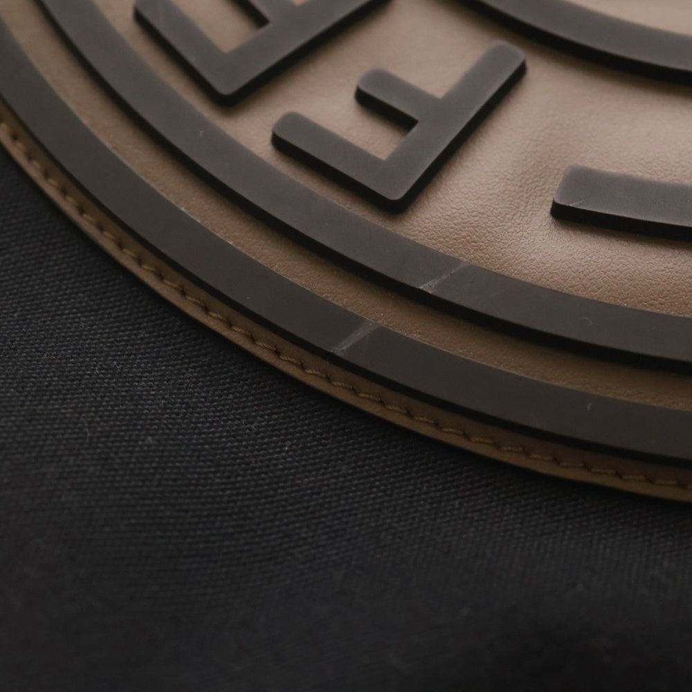 FENDI(フェンディ) Logo Tote Bag ロゴ キャンバストートバッグ ブラック 7VA435