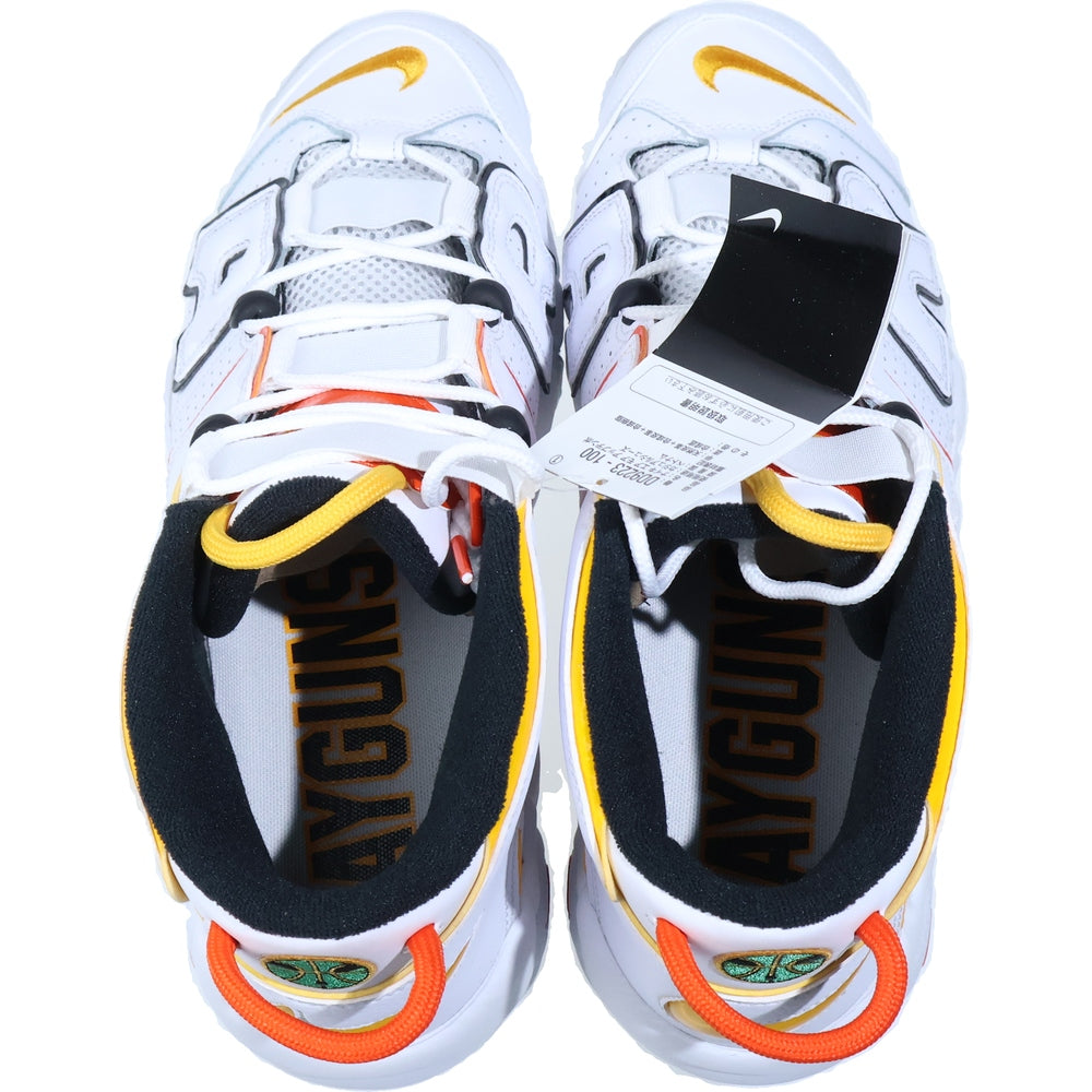 NIKE(ナイキ) AIR MORE UPTEMPO RAYGUNS エア モア アップテンポ レイガンズ ハイカットスニーカー シューズ ホワイト US11/29CM DD9223-100