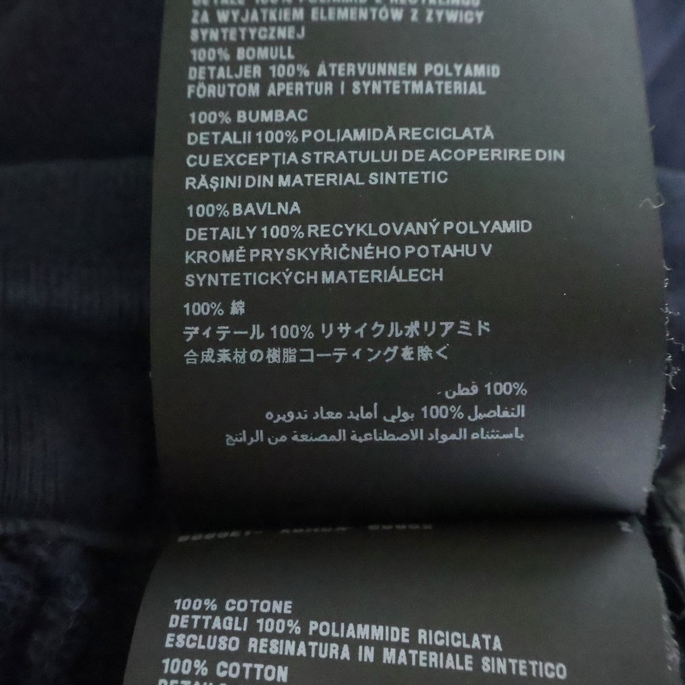 PRADA(プラダ) バック トライアングル ロゴプリント ナイロンポケット スウェットパンツ ネイビー UJP201 R222 10UF