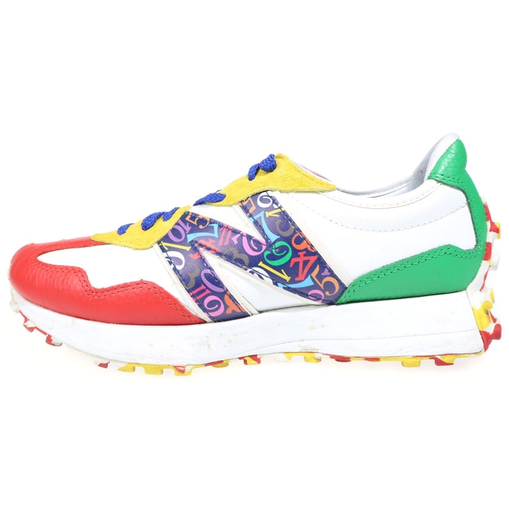 New Balance(ニューバランス) ×Frank Muller フランクミュラー レザー レースアップ ローカットスニーカー マルチカラー MS327FMB