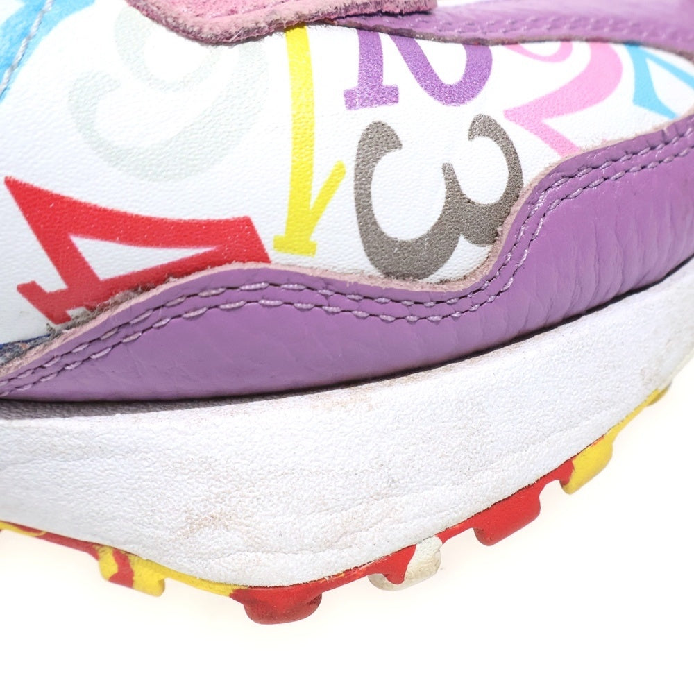 New Balance(ニューバランス) ×Frank Muller フランクミュラー レザー レースアップ ローカットスニーカー マルチカラー MS327FMB