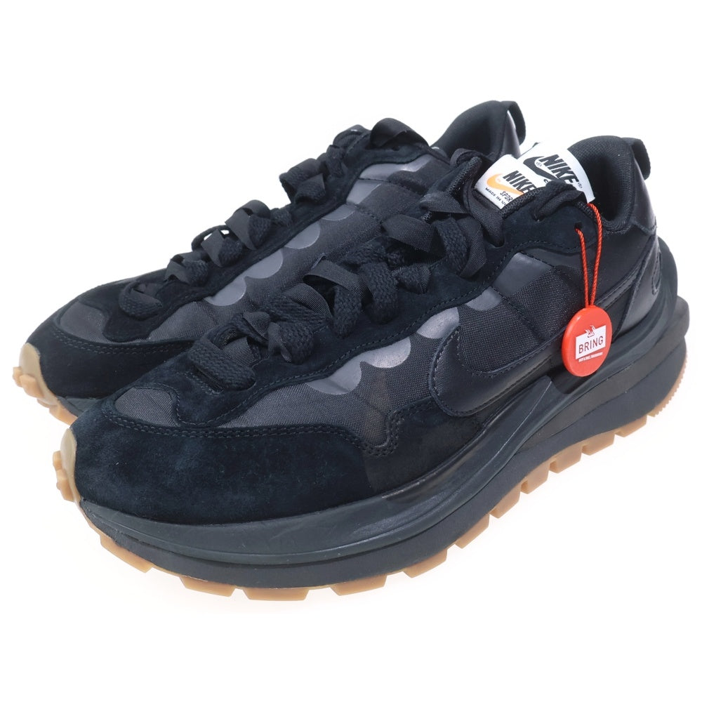NIKE(ナイキ) ×sacai VAPOR WAFFLE BLACK GUM サカイ ヴェイパーワッフル ブラックガム ローカットスニーカー US9/27cm ブラック DD1875-001