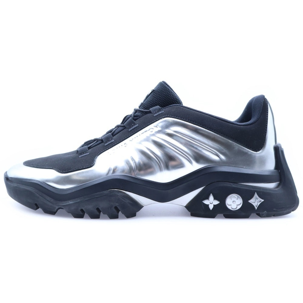 LOUIS VUITTON(ルイヴィトン) Millennium Line sneakers ミレニアムライン ローカットスニーカー ブラック/シルバー FD0261