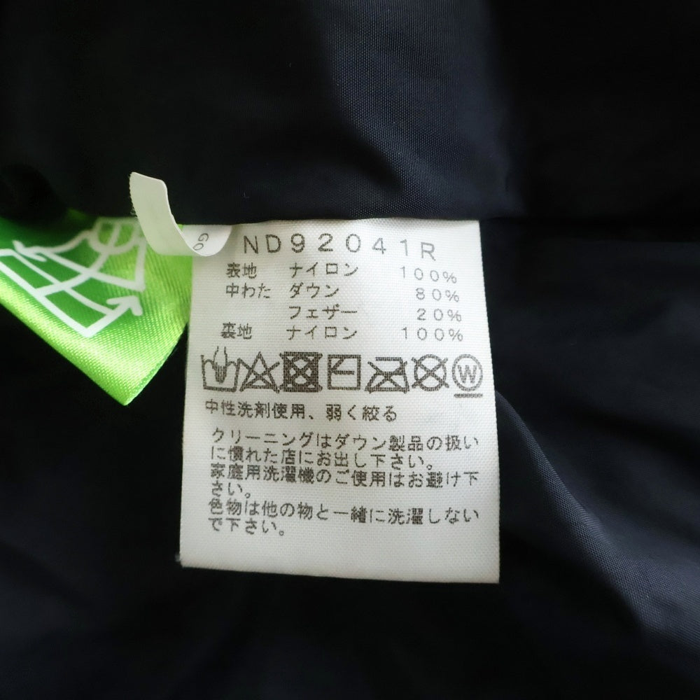 THE NORTH FACE(ザノースフェイス) Nuptse Hoodie ヌプシ フーディ ダウンジャケット カーキ/ブラック ND92041R