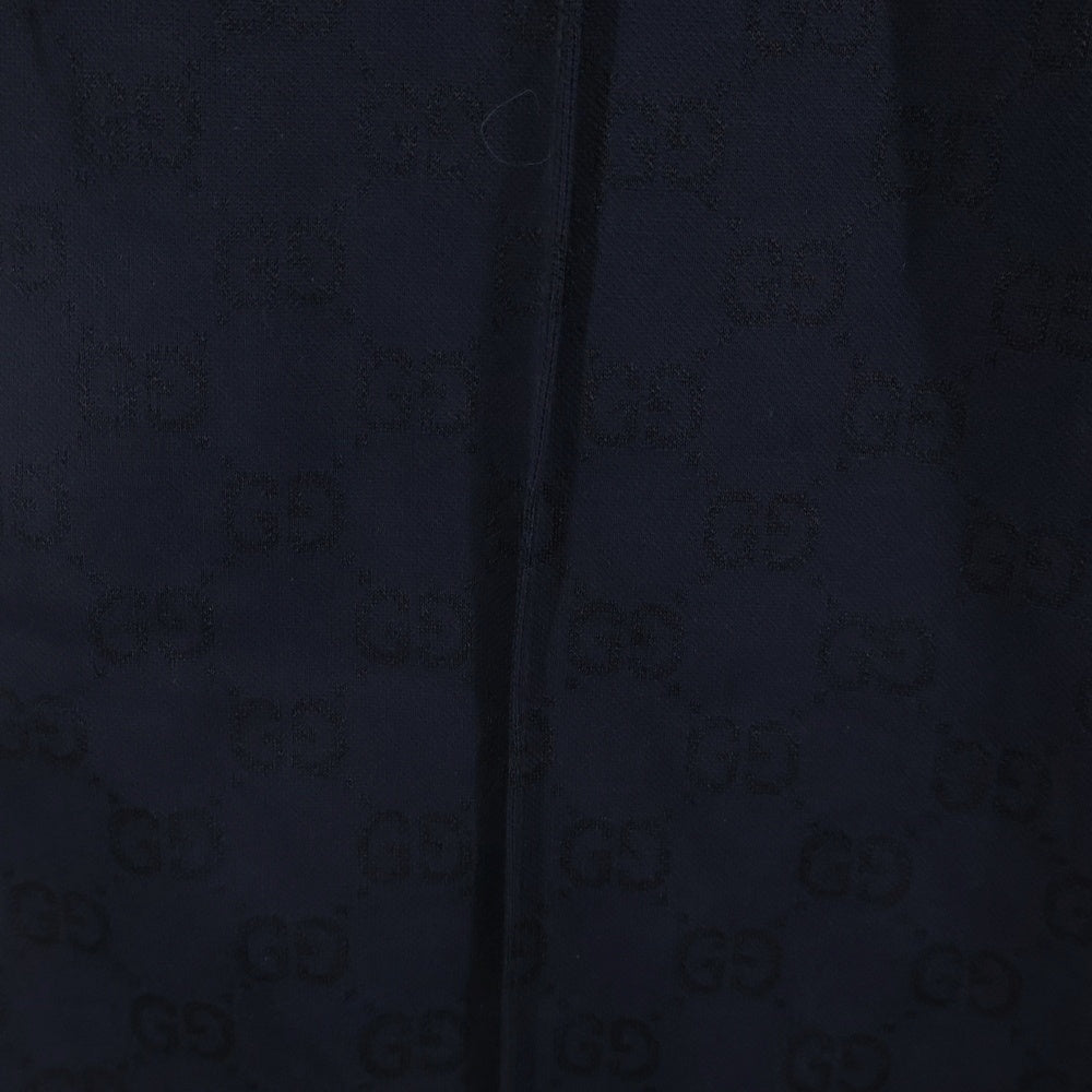 GUCCI(グッチ) GGジャカード テクニカルジャージー ワイドレッグパンツ ネイビー 814182 XJG1Y