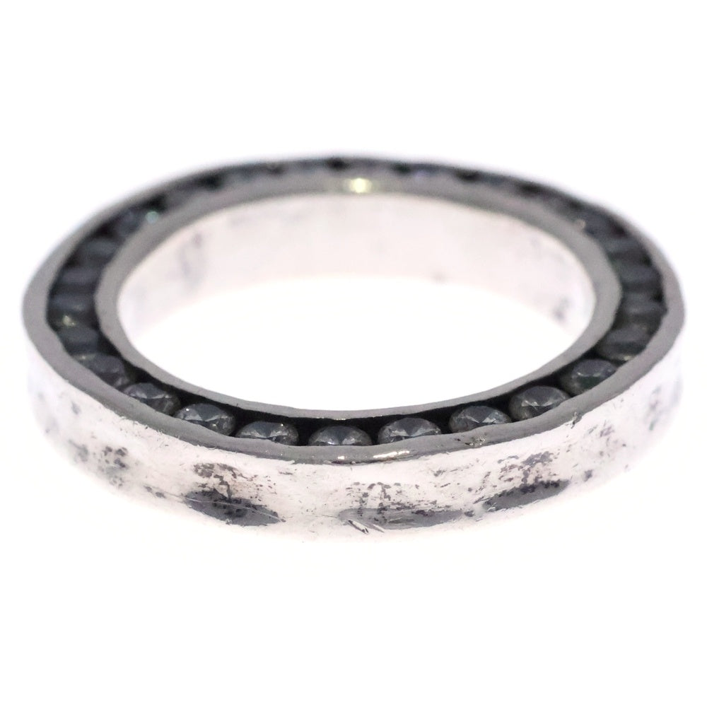 e.m.(イーエム) Zirconia Ring ジルコニアリング シルバー