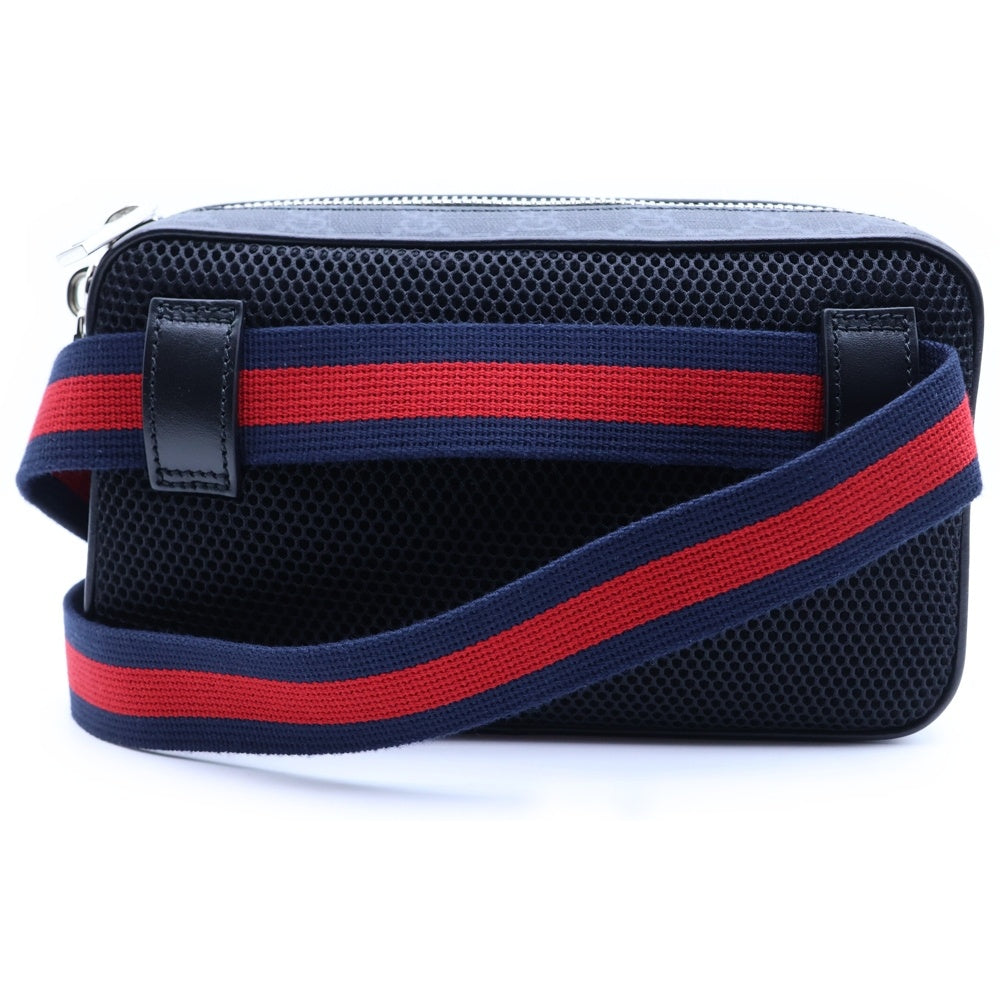 GUCCI(グッチ) GG Small Belt Bag GGスプリーム ベルトバッグ ウエストバッグ ブラック 792094 レディース
