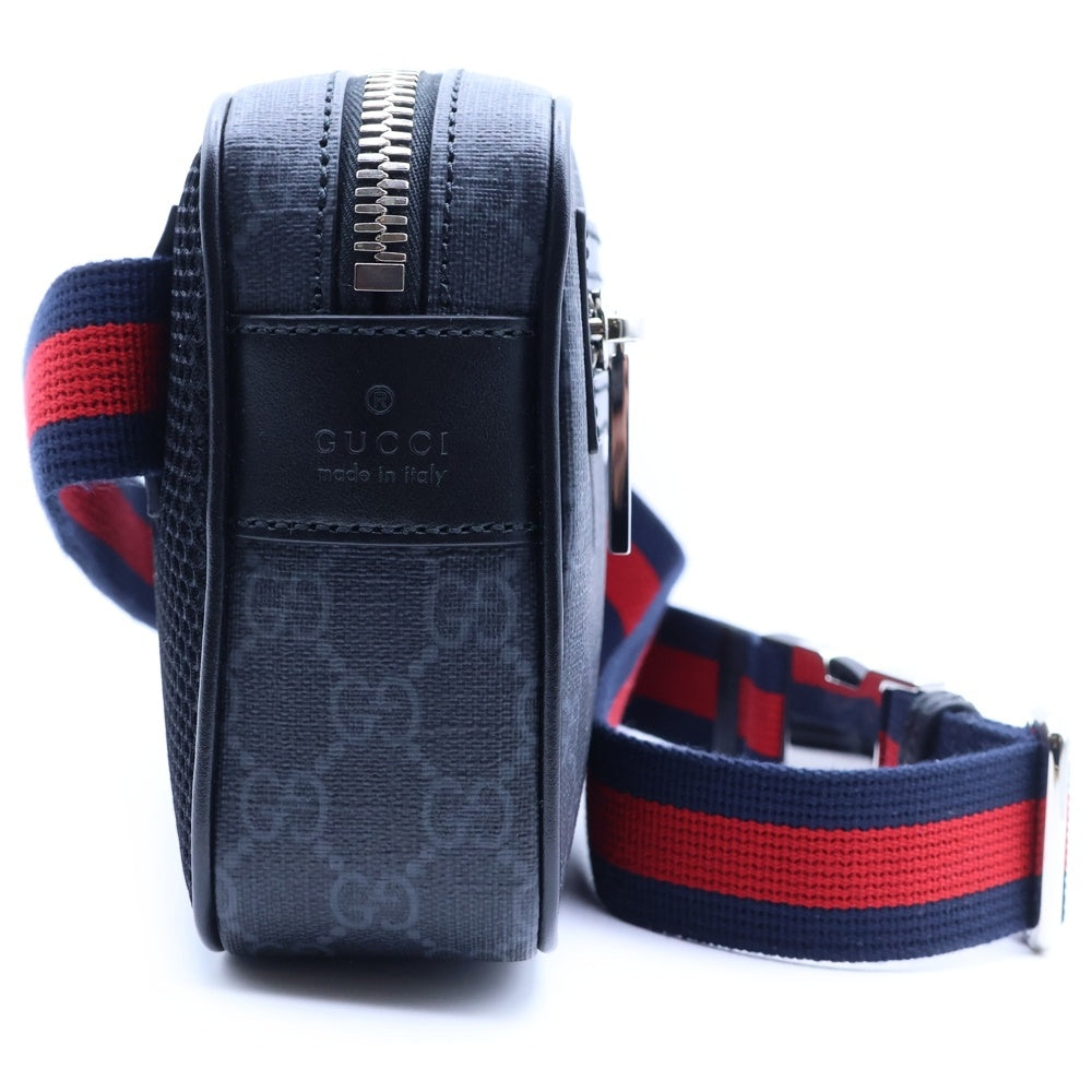 GUCCI(グッチ) GG Small Belt Bag GGスプリーム ベルトバッグ ウエストバッグ ブラック 792094 レディース