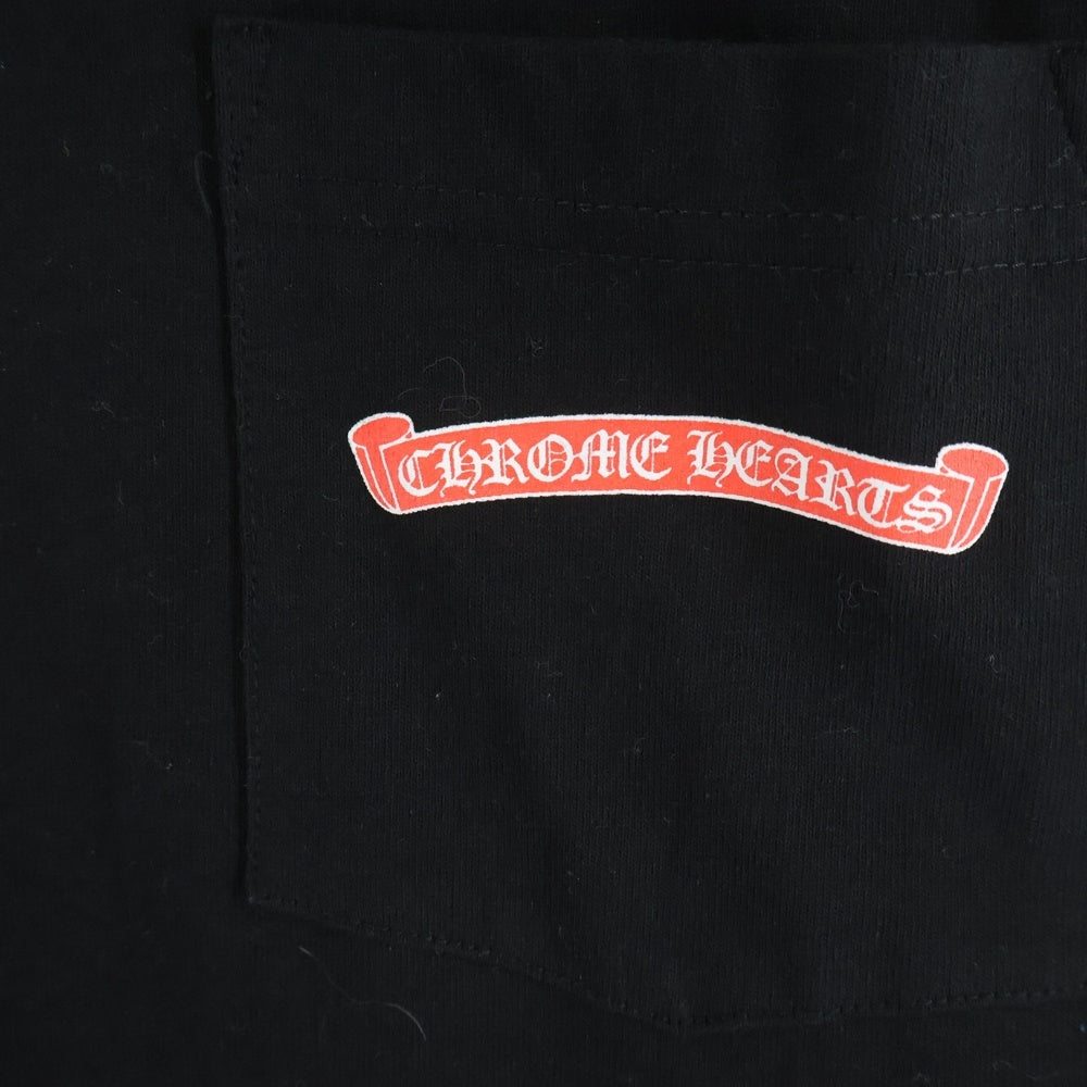 CHROME HEARTS(クロムハーツ) MATTY BOY PPO STAY FAST RACE TEAM L/S T-SHIRT マッティボーイ 長袖Tシャツ ロンT ブラック