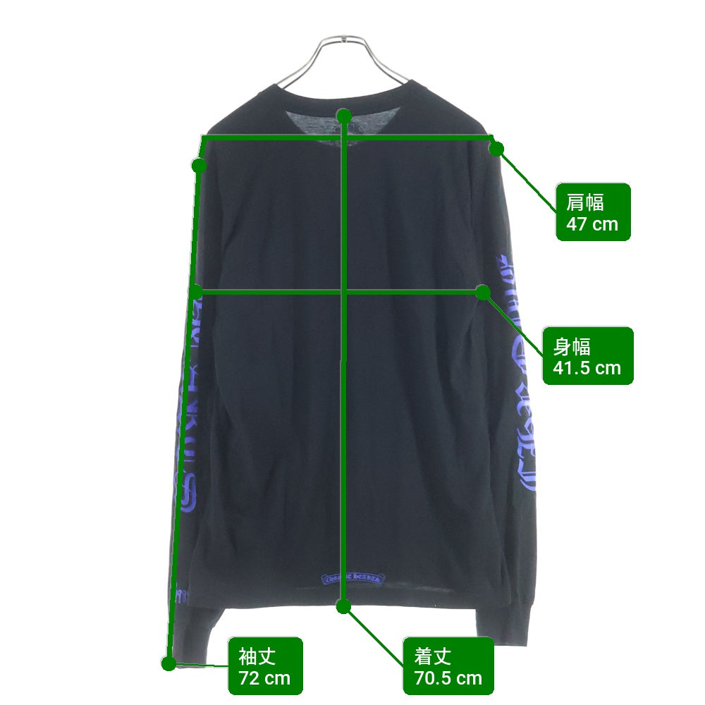 CHROME HEARTS(クロムハーツ) CH L/S T-SHIRT ネックロゴ アーム