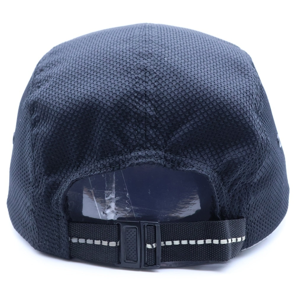 SUPREME(シュプリーム) 18SS Nylon Pique Camp Cap ナイロン ピケ キャンプ キャップ 帽子 ブラック