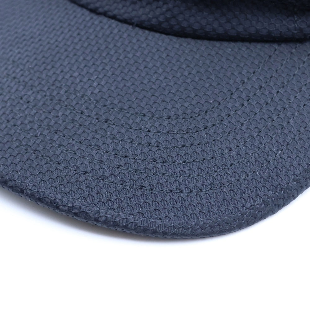 SUPREME(シュプリーム) 18SS Nylon Pique Camp Cap ナイロン ピケ キャンプ キャップ 帽子 ブラック