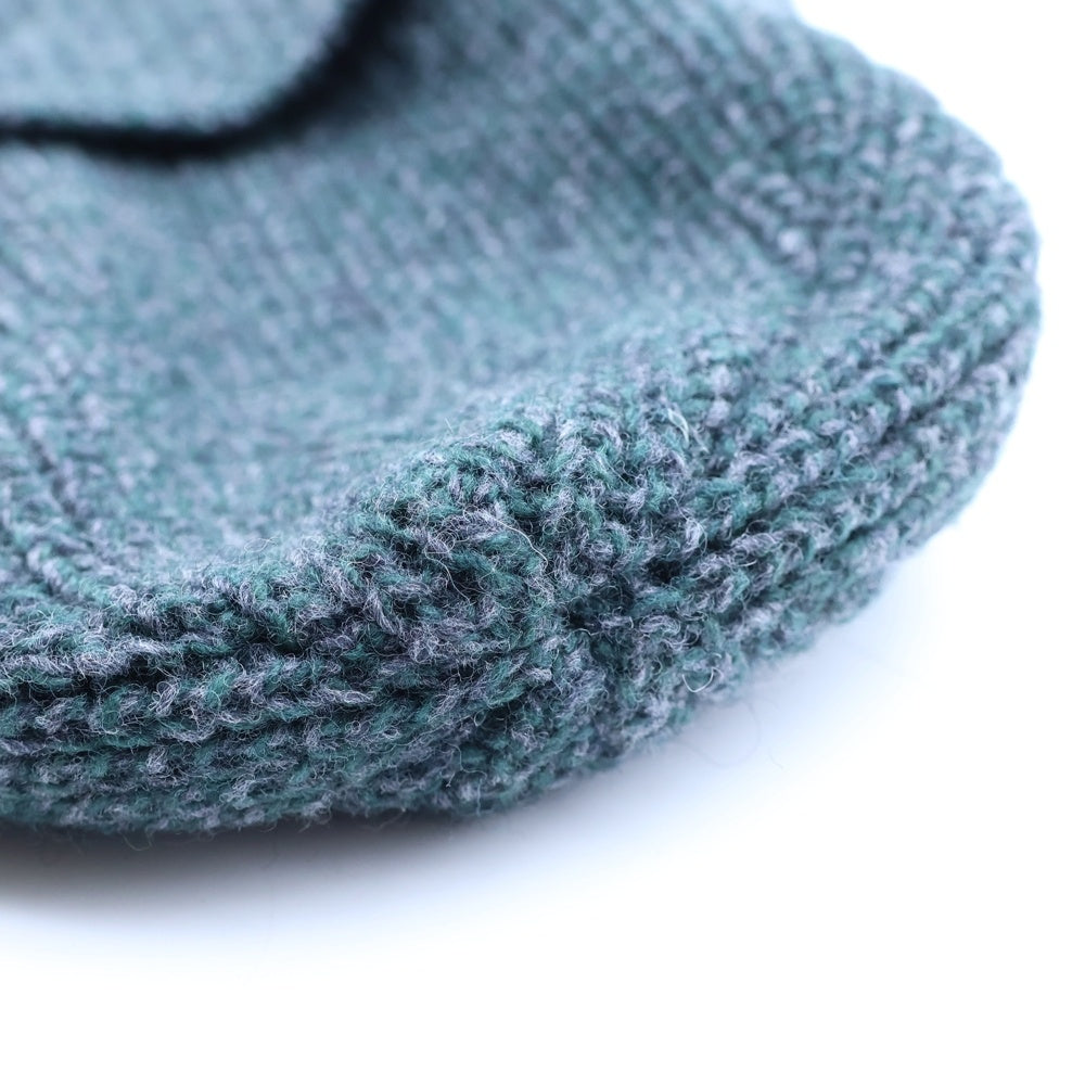 NEIGHBORHOOD(ネイバーフッド) JP BEANIE JP ウール ビーニー ニット帽 帽子 グレー/グリーン 252FUNH-HT01
