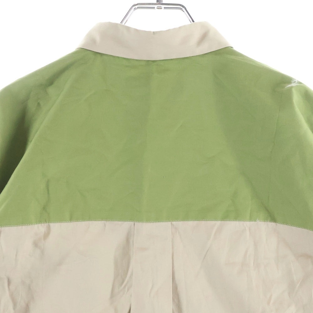 COMME des GARCONS(コムデギャルソン) 21SS Cotton Oxford Button Down Shirt コットン オックスフォード ボタンダウン 長袖シャツ グリーン/ベージュ/グレー DG-B033