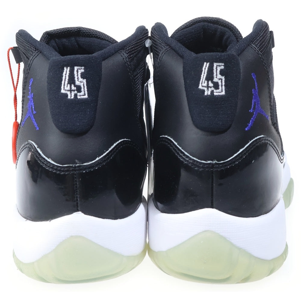 NIKE(ナイキ) AIR JORDAN11 RETRO GS SPACE JAM エアジョーダン11 スペースジャム ミッドカットスニーカー ブラック US7Y/25cm 378038-003