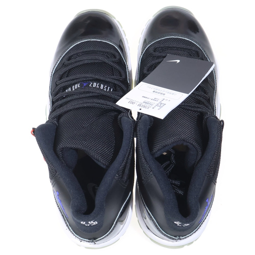 NIKE(ナイキ) AIR JORDAN11 RETRO GS SPACE JAM エアジョーダン11 スペースジャム ミッドカットスニーカー ブラック US7Y/25cm 378038-003