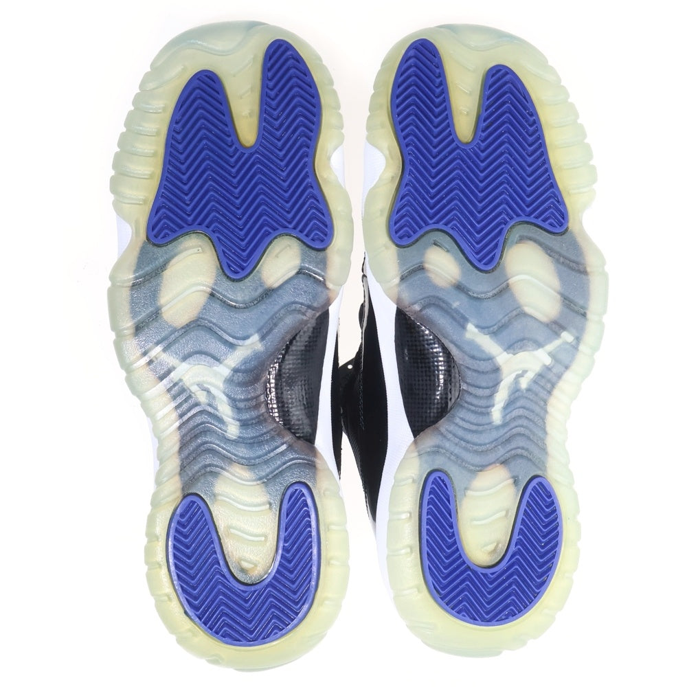 NIKE(ナイキ) AIR JORDAN11 RETRO GS SPACE JAM エアジョーダン11 スペースジャム ミッドカットスニーカー ブラック US7Y/25cm 378038-003