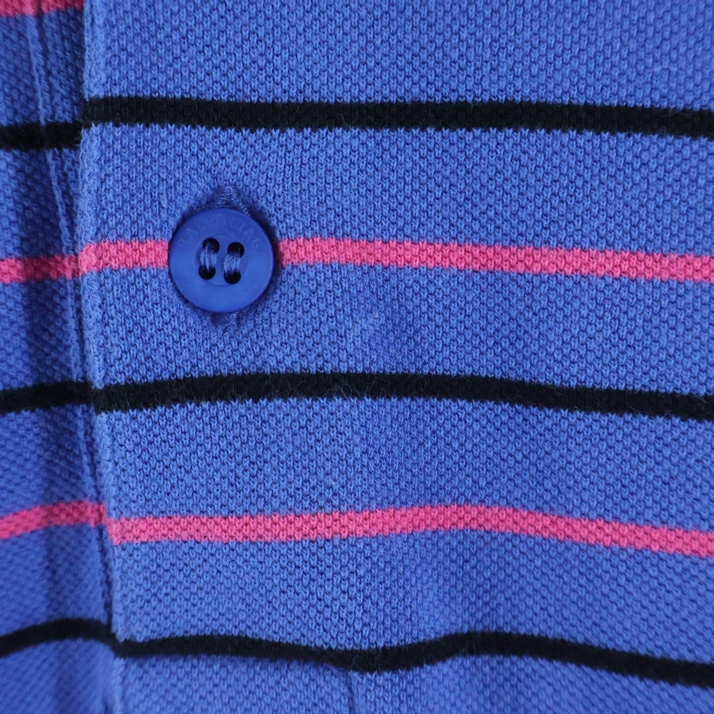 BALENCIAGA(バレンシアガ) 25SS Laurel Classic Polo ローレル クラシック ポロシャツ 半袖シャツ ブルー 828531 TSVF7