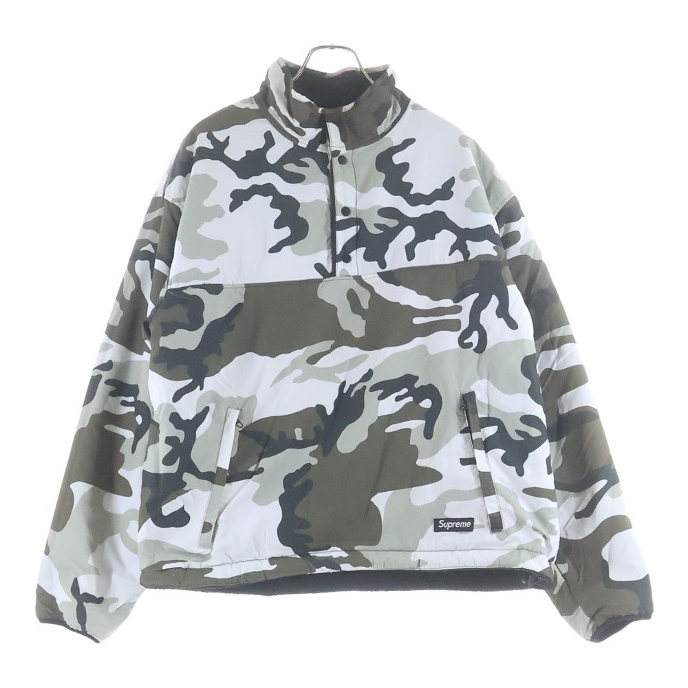 迷彩柄 ハーフジップフリースジャケット Supreme supreme 迷彩フリース Supreme 迷彩 フリースジャケット ハーフジップ