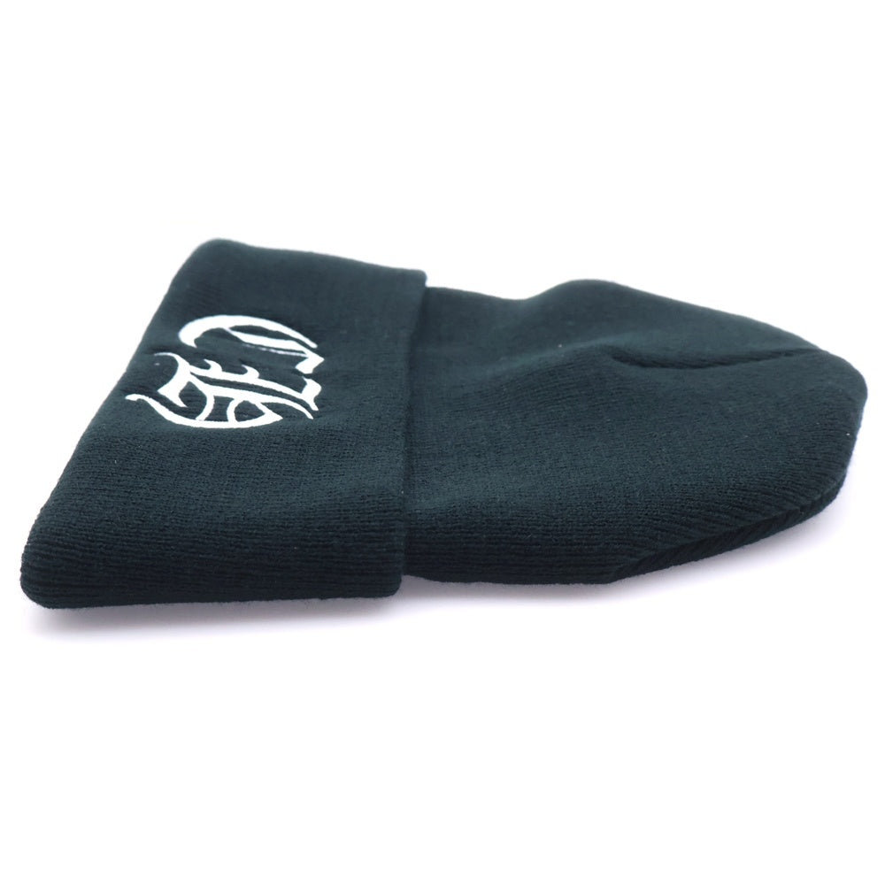 CHROME HEARTS(クロムハーツ) WOOL WATCH CAP CHロゴ刺繍 ビーニー ニット帽 帽子 ブラック
