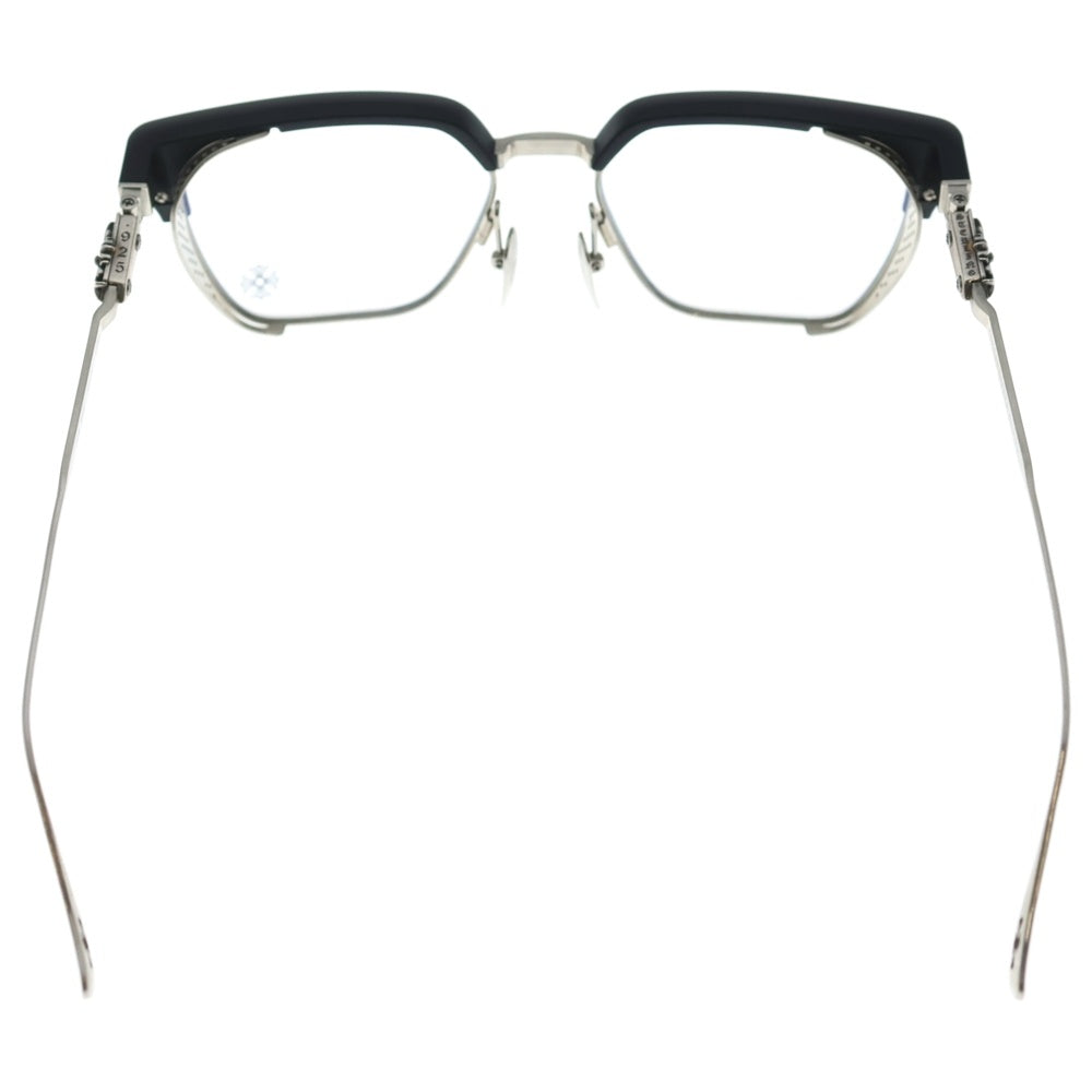 CHROME HEARTS(クロムハーツ) LGMA ウェリントンサングラス 眼鏡 アイウェア ブラック/シルバー
