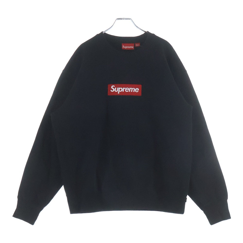 SUPREME(シュプリーム) 22AW Box Logo Crewneck ボックスロゴ クルーネックスウェットトレーナー ブラック