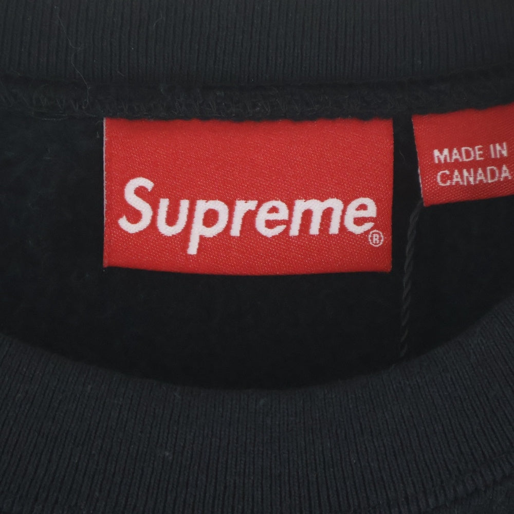 SUPREME(シュプリーム) 22AW Box Logo Crewneck ボックスロゴ クルーネックスウェットトレーナー ブラック