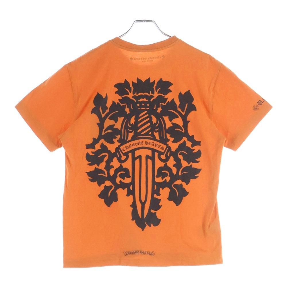 CHROME HEARTS(クロムハーツ) VINE DAGGER T-SHIRT ヴァインダガー 半袖Tシャツ オレンジ