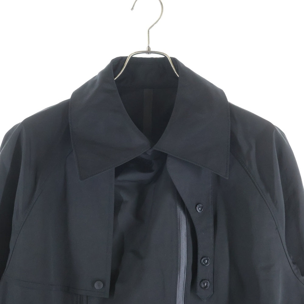 Y-3(ワイスリー) 21AW CLASSIC DENSE WOVEN COAT クラシック ウーブン ロングコート ブラック HB3451