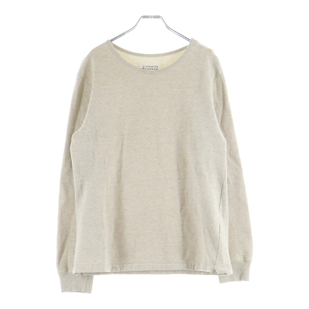 Maison Margiela(メゾンマルジェラ) 00SS 本人期 Sweatshirt クルーネックスウェットトレーナー グレー