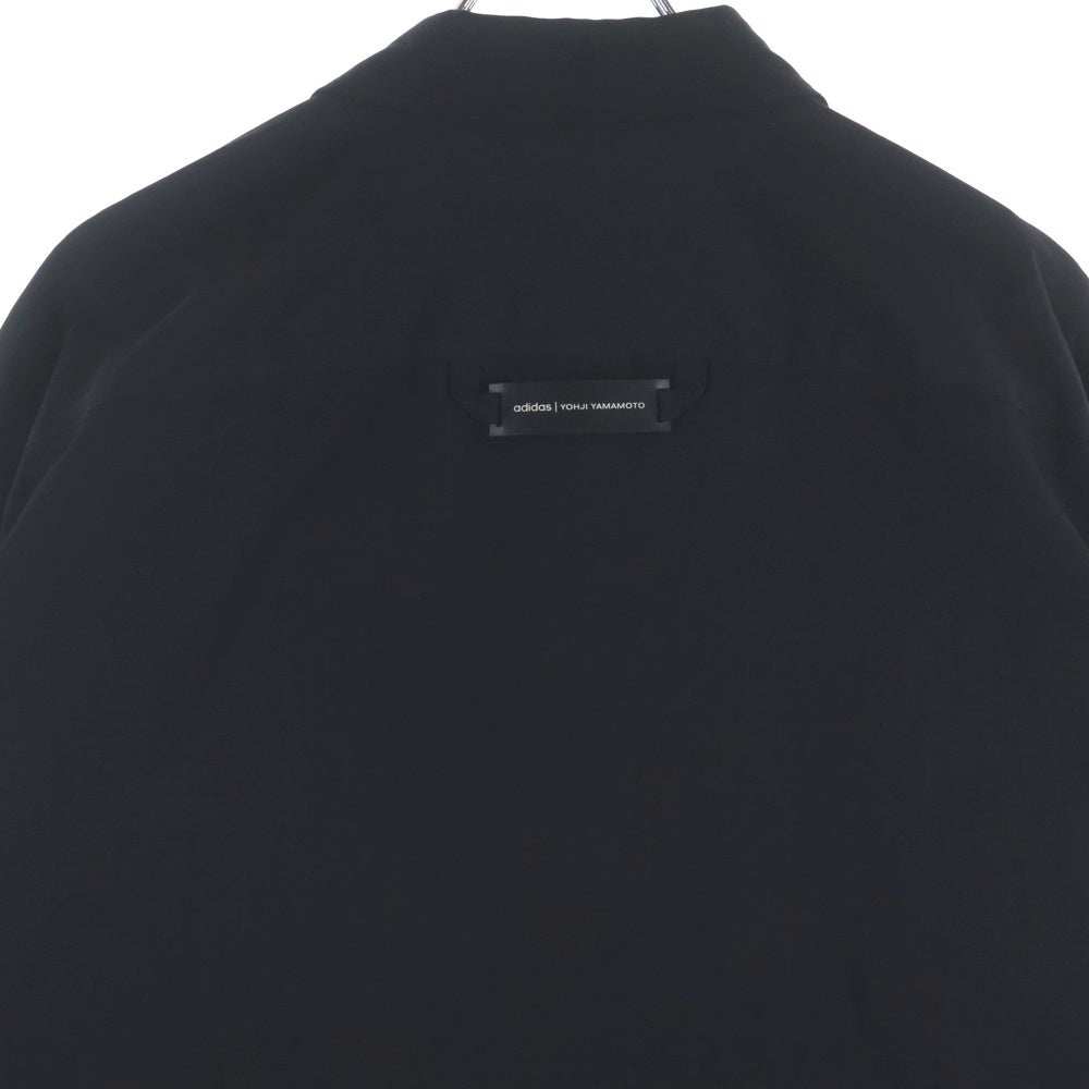 Y-3(ワイスリー) CLASSIC LIGHT RIPSTOP OVERSHIRT クラシックライト リップストップ オーバーシャツ 長袖シャツ ブラック GV4224