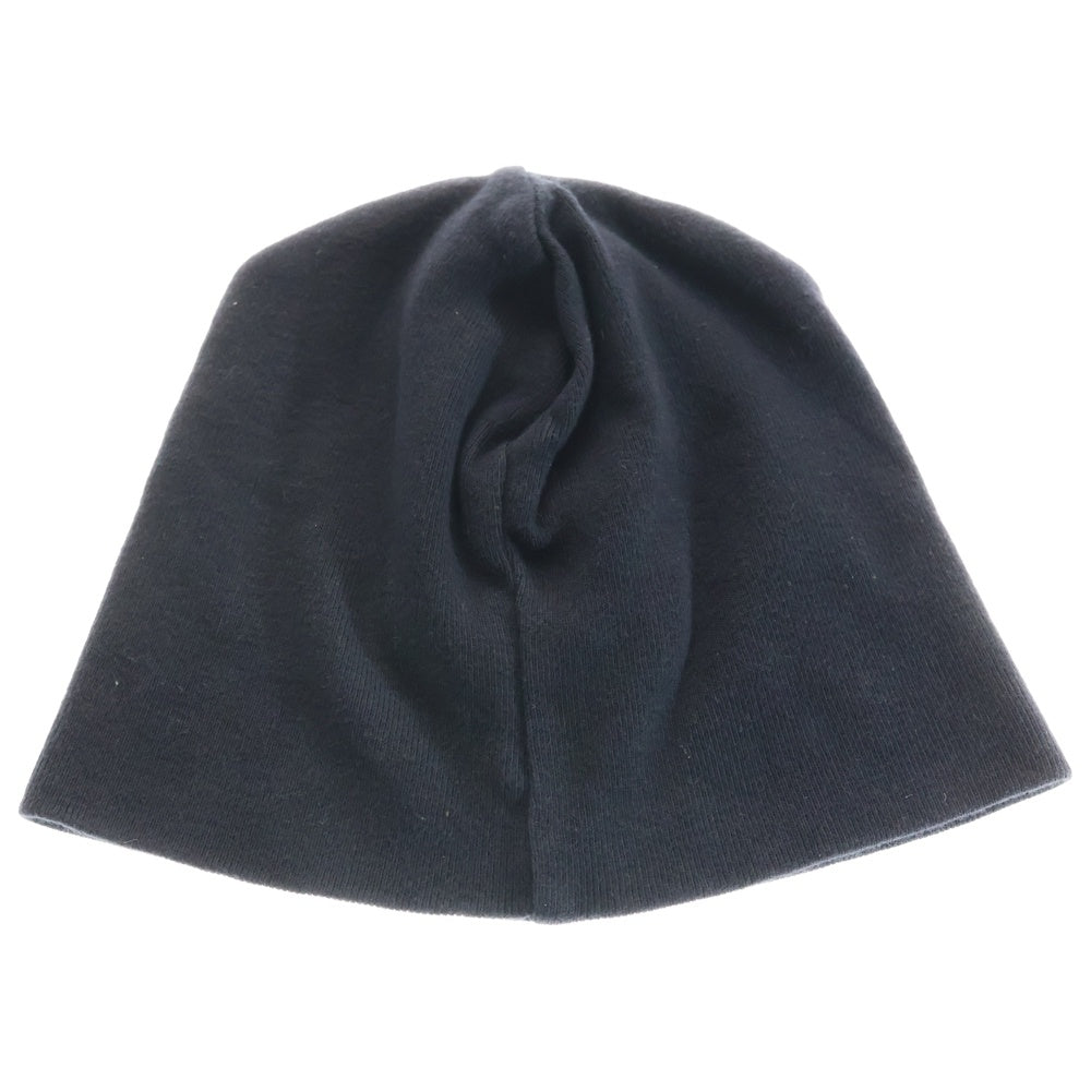 CHROME HEARTS(クロムハーツ) OLD BEANIE CHクロス刺繍 ビーニー ニット帽 ネイビー
