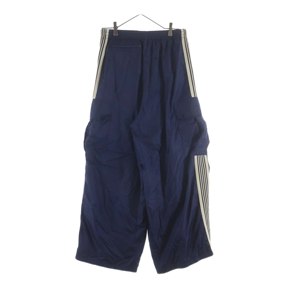Needles(ニードルス) 25AW LHP別注 BDU H.D TRACK PANT ロゴ刺繍 ナイロントラックパンツ ネイビー QV1600