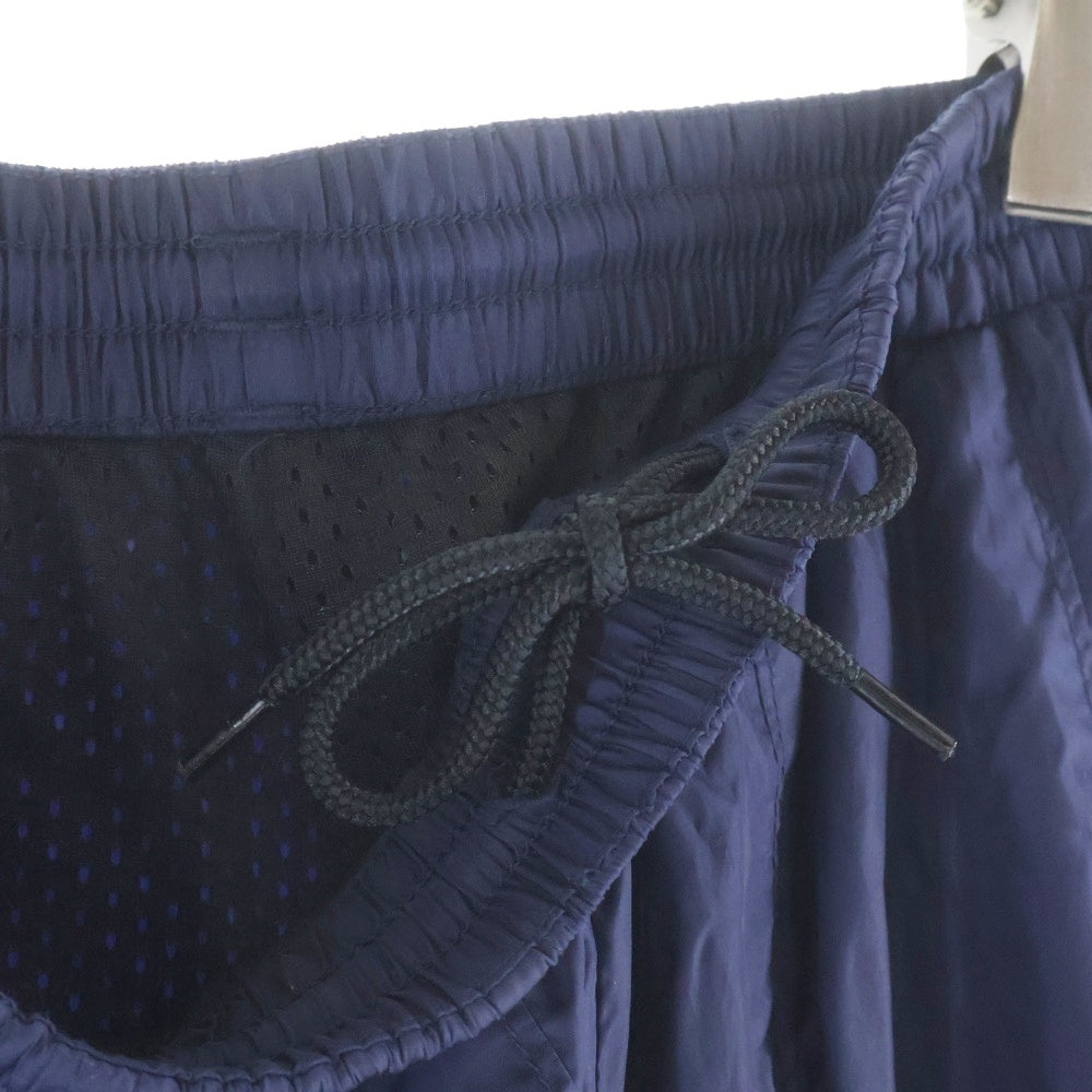 Needles(ニードルス) 25AW LHP別注 BDU H.D TRACK PANT ロゴ刺繍 ナイロントラックパンツ ネイビー QV1600