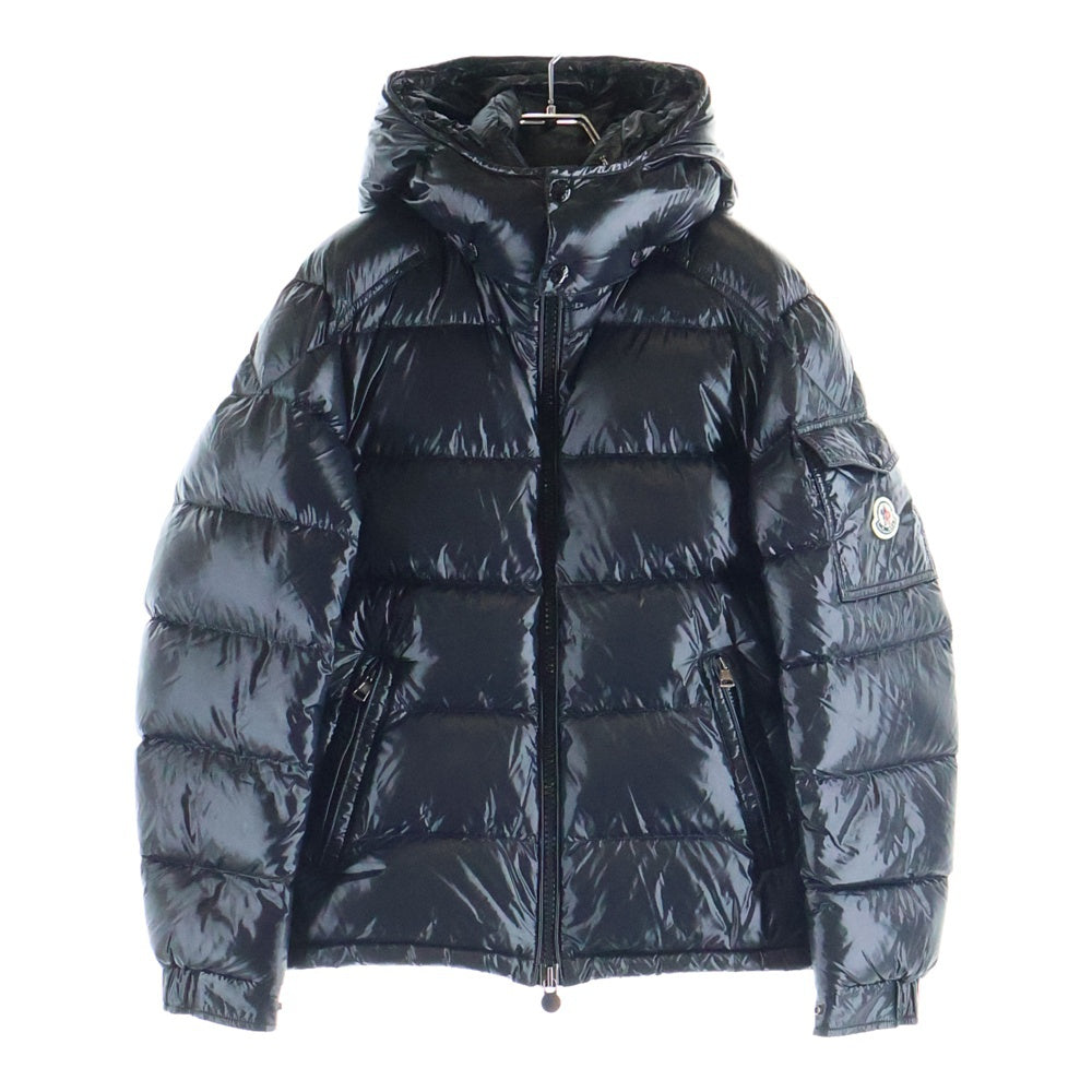 MONCLER(モンクレール) MAYA GIUBBOTTO マヤ フーデットジップアップ ダウンジャケット ブラック I20911A53600