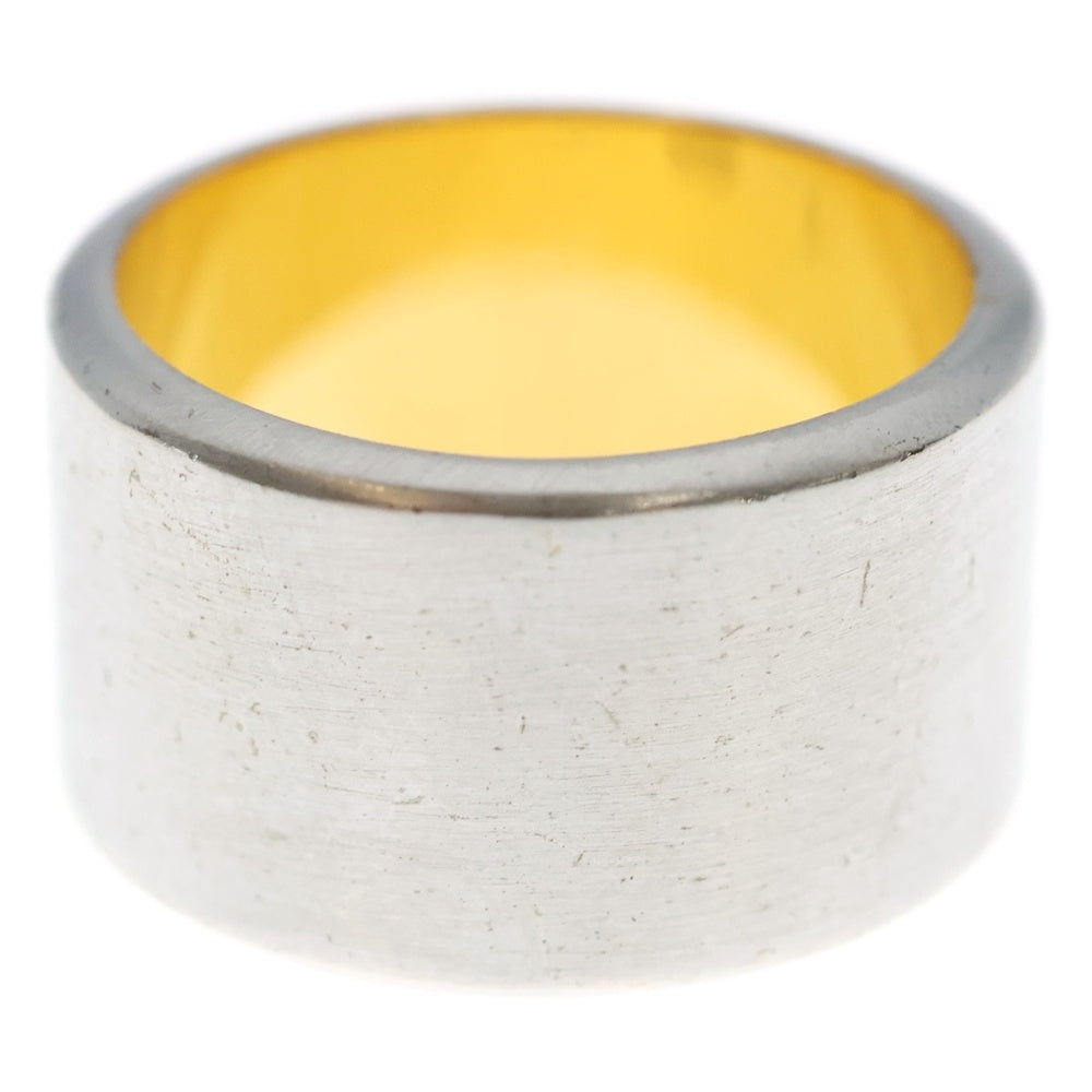 JIL SANDER(ジルサンダー) Two Tone Ring ツートーンリング 指輪 ゴールド/シルバー