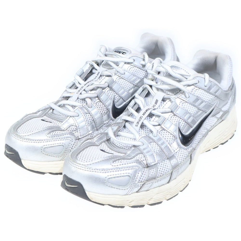 NIKE(ナイキ) P-6000 ランニングシューズ ローカットスニーカー シルバー CD6404-105 US9/27cm