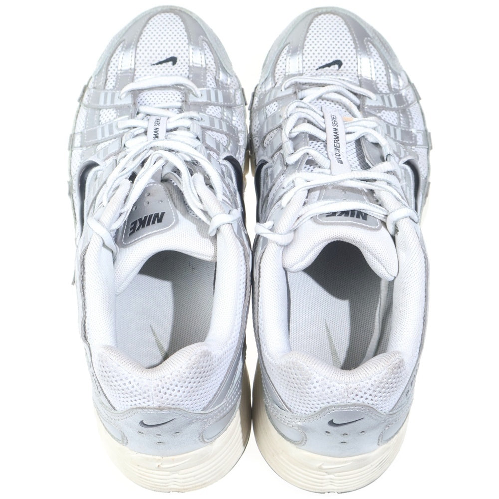 NIKE(ナイキ) P-6000 ランニングシューズ ローカットスニーカー シルバー CD6404-105 US9/27cm