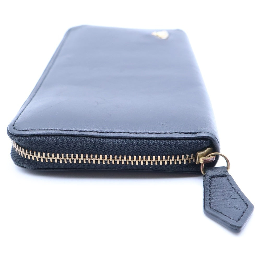 Vivienne Westwood(ヴィヴィアンウエストウッド) Orb Wallet オーブ ラウンドファスナー ジッピーウォレット 長財布 ブラック 3118M121