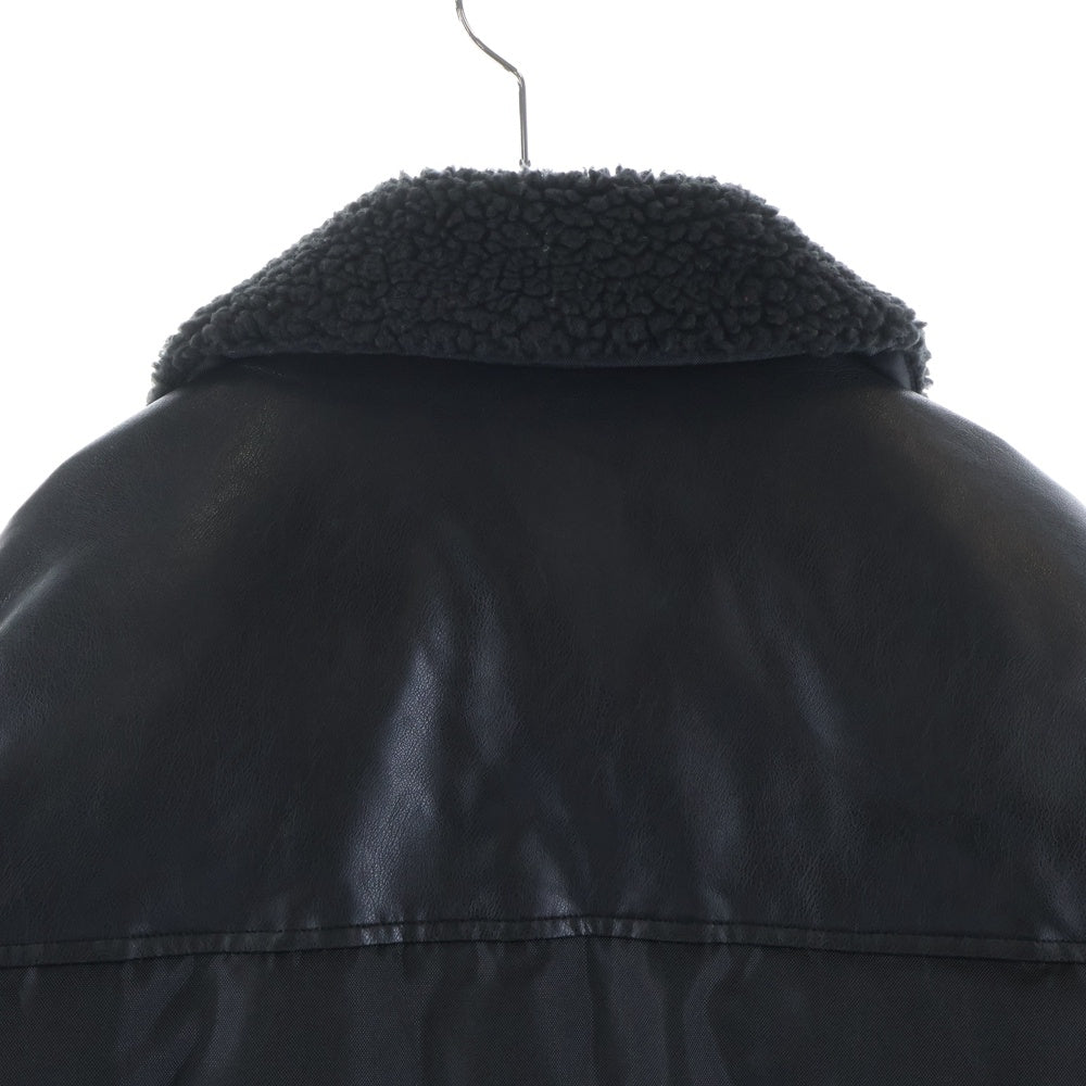 NO BRAND(ノーブランド) Andrew Marc Bomber Jacket アンドリューマーク ボンバージャケット ブラック