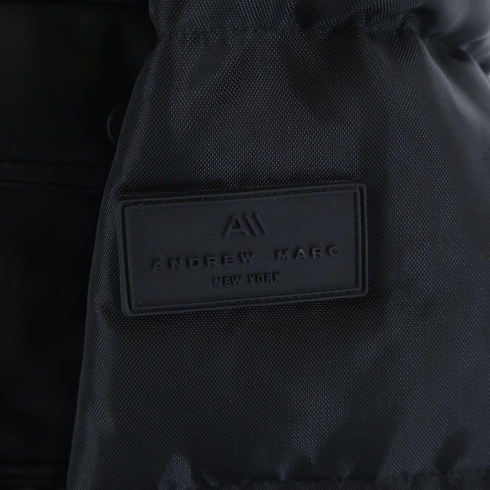 NO BRAND(ノーブランド) Andrew Marc Bomber Jacket アンドリューマーク ボンバージャケット ブラック