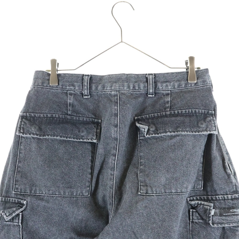 WTAPS(ダブルタップス) 24SS TROUSERS DENIM トラウザーズデニムカーゴパンツ グレー 241WVDT-PTM04
