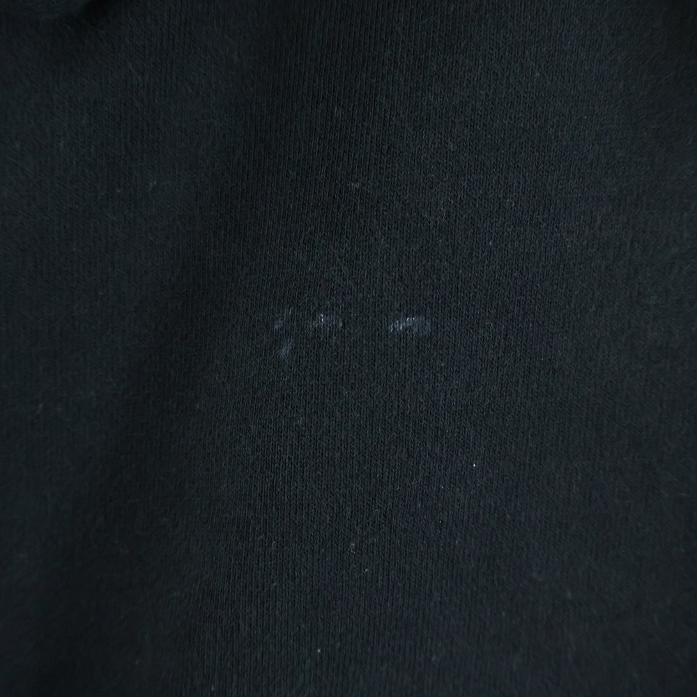 Feng Chen Wang(フェン チェン ワン) 3D FCW HOODIE フロントロゴ プルオーバースウェットパーカー フーディ ブラック FF12HOO410B