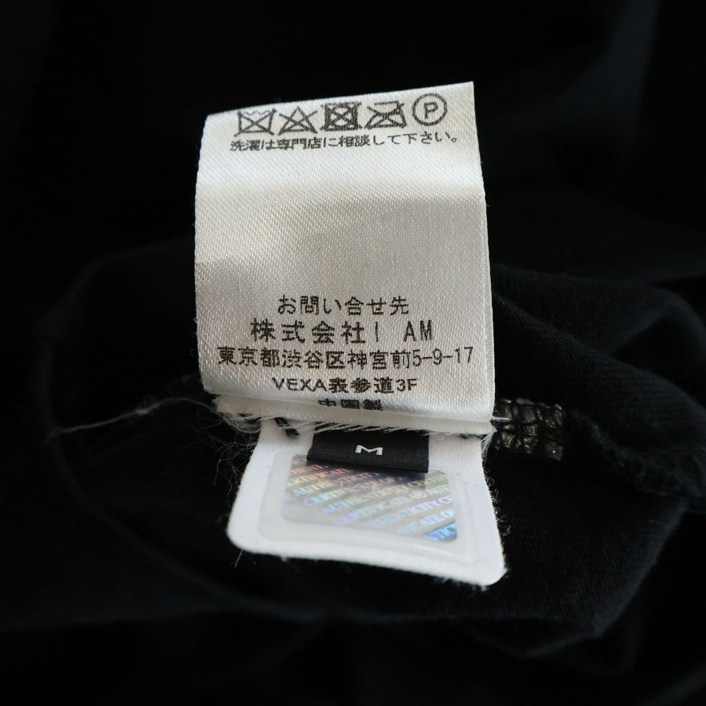 STAMPD(スタンプド) Neck Print Turtleneck Sweat ネックプリントタートルネックスウェット ブラック