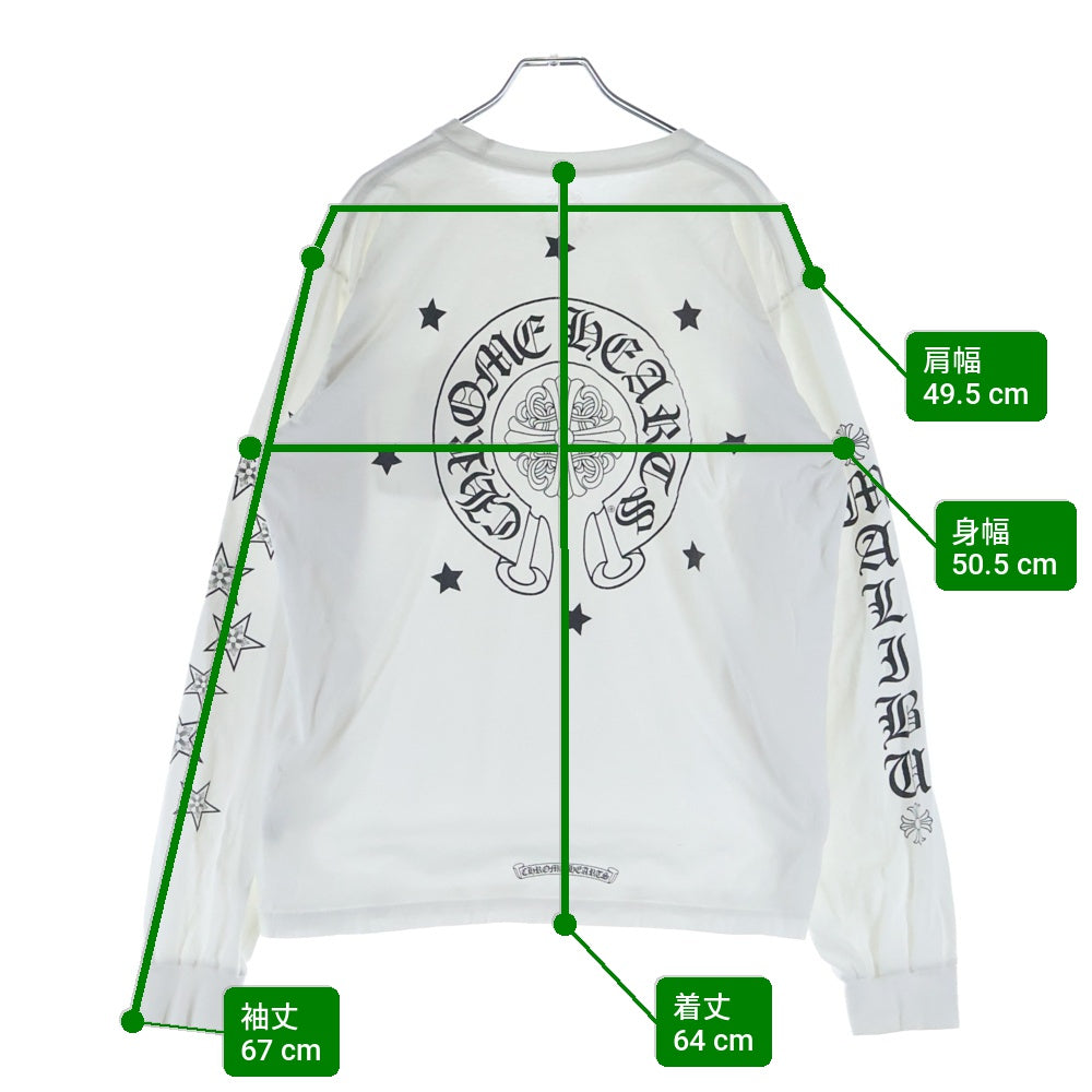 CHROME HEARTS(クロムハーツ) フローラルクロス デザイン ホースシュー