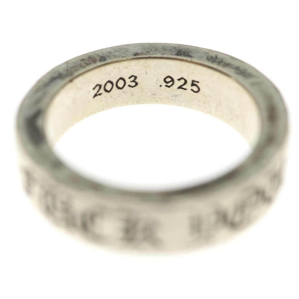 CHROME HEARTS(クロムハーツ) 6mm SPACER FUCK YOU 6mmスペーサーリング ファックユー シルバーBCA336