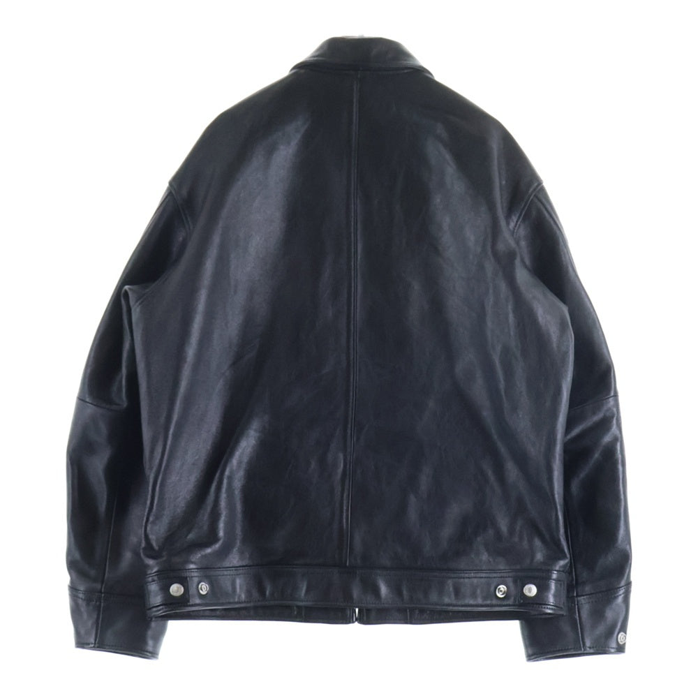 SCHOTT(ショット) ラムレザー シングルライダースジャケット レザージャケット ブラック 782-3950120