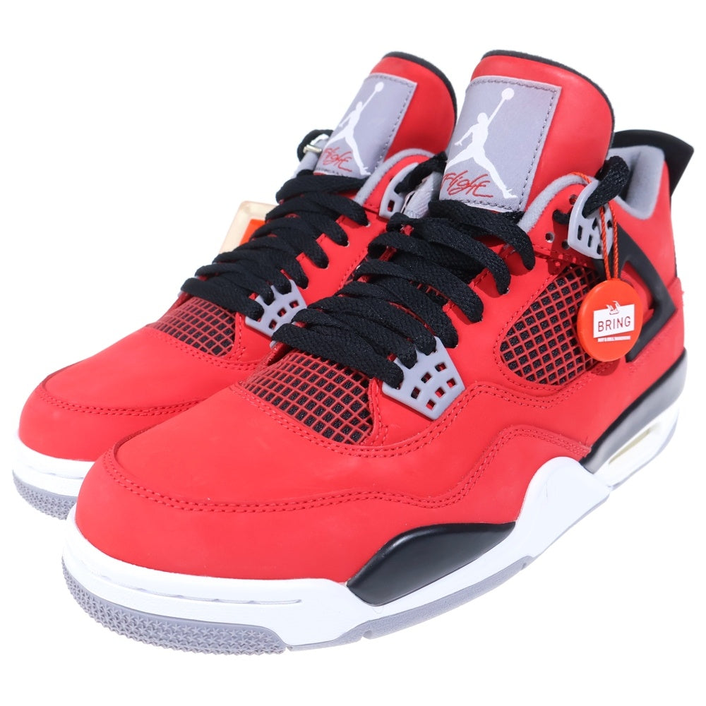NIKE(ナイキ) AIR JORDAN 4 RETRO エアジョーダン4レトロ トロブラボー ハイカットスニーカーシューズ レッド US9/27cm 308497-603