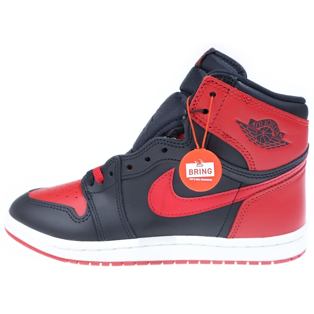 NIKE(ナイキ) AIR JORDAN 1 HIGH 85 エアジョーダン1 ハイ 85 ハイカットスニーカー ブラック/レッド US8/26.0cm HV6674-067